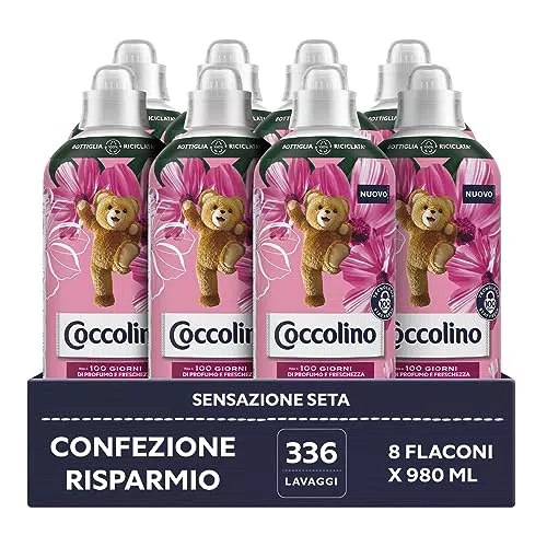 Coccolino Ammorbidente Lavatrice Concentrato Sensazione Seta