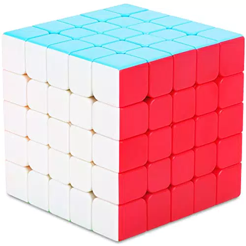 Coolzon Cubo magico 5 x 5 x 5 cm, Stickerless 5 x 5 cm