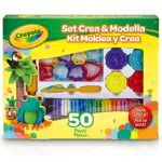 CRAYOLA - Set Crea&Modella con La Plastilina, 50 Pezzi