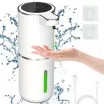 Cuteefun Dispenser Sapone Automatico Liquido, Display di Potenza