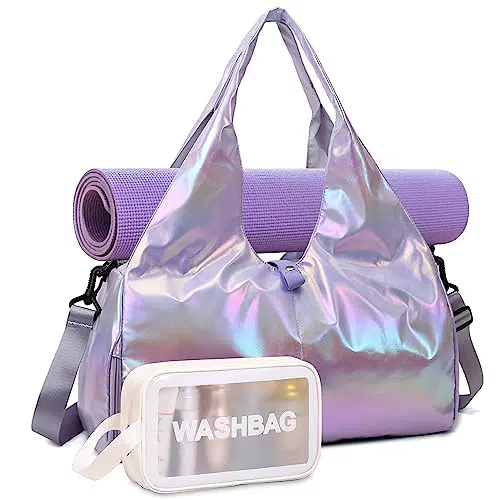 DBPBToU Borsone da Viaggio Donna con Borsa da Toilette