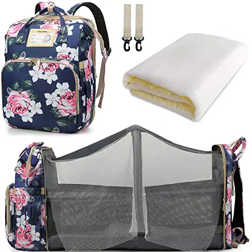 DBPBToU Zaino Fasciatoio con Fasciatoio Portatile, Borsa Fasciatoio con Letto