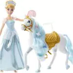 Disney Princess- Cendrillon Cavalli, Multicolore, HPF95