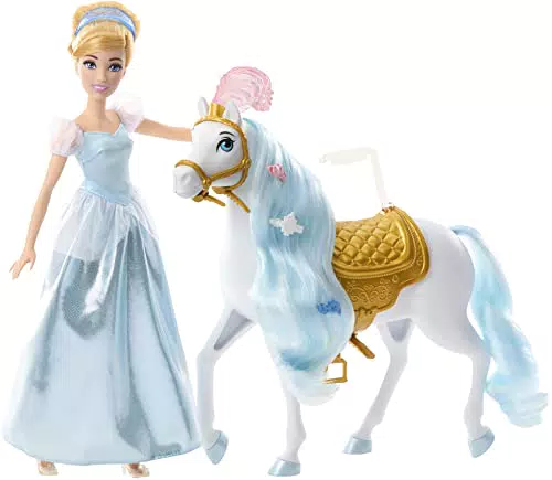 Disney Princess- Cendrillon Cavalli, Multicolore, HPF95