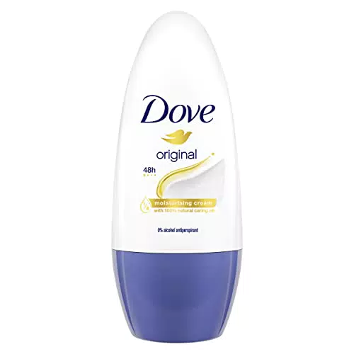 Dove originale deodorante roll on da donna senza alcool 48 ore