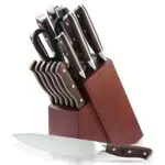 Enfmay Set di Coltelli da Cucina, 15 Pezzi con Blocco