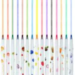 EooUooIP Evidenziatori, 15 Colori Set Evidenziatori