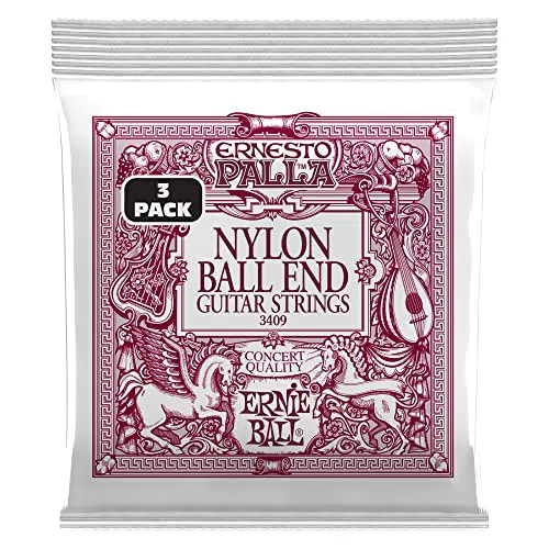 Ernie Ball, Ernesto Palla Black and Gold, Corde per chitarra classica in nylon con estremità a sfera