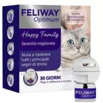 FELIWAY Optimum Antistress Calmante di Nuova Generazione per Gatti Diffusore + 1x Ricarica da 48 ml - Feromoni Felini più Incisivi per Rilassare e Tranquillizzare i Gatti Stressati