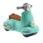 Fisher-Price - Ridi & Impara Smart Stages, Scooter giocattolo cavalcabile per i primi passi