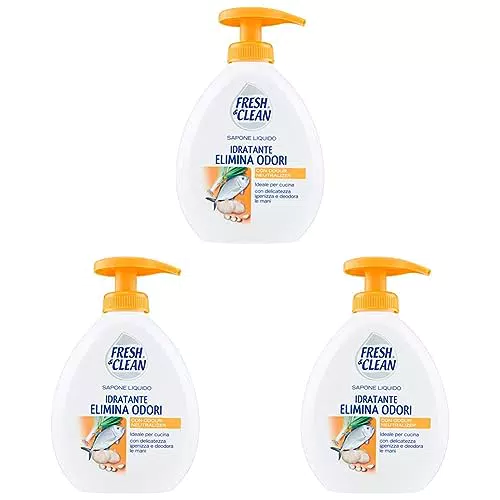 Fresh&Clean 94263 Sapone Liquido Elimina Odori, 300 ml