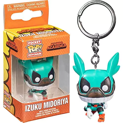 Funko POP! KEYCHAIN: My Hero Academia - Deku - w/Helmet