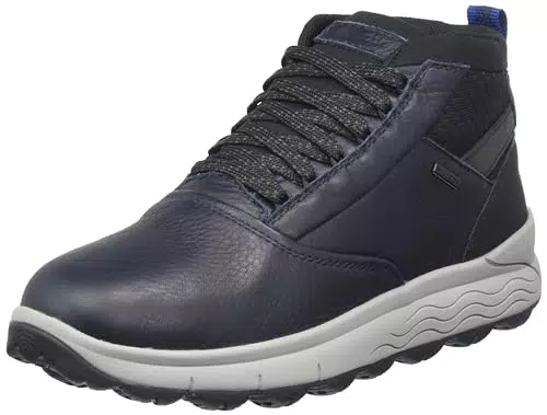 Geox U Spherica 4x4 B ABX, Caviglia Barca Uomo, Navy