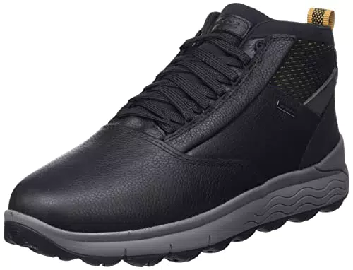 Geox U Spherica 4X4 B Abx, Stivaletti Uomo, Nero