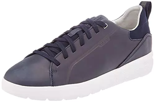 Geox U Spherica Ec4 B, Sneakers Uomo, Blu