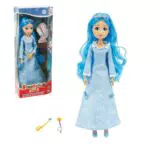 Giochi Preziosi Pinocchio - Fata Turchina Di 30 Cm Dai Capelli Turchini Lunghi E Glitterati Con Due Bacchette Magiche Incluse
