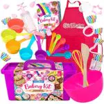 GirlZone Regalo Ragazza Little Baker's Bakery Set, Kit Completo Per Bambini