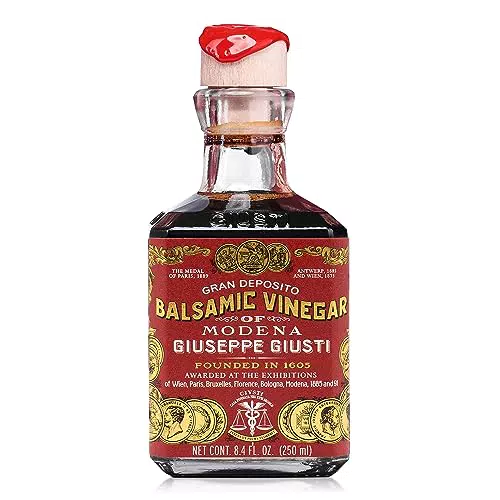 Giusti - Aceto Balsamico di Modena IGP - 250ml - 3 Medaglie d'oro cubica