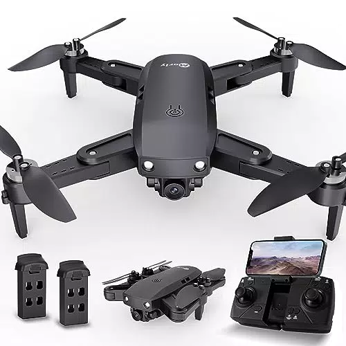 GPS Drone con Fotocamera per Adulti Droni 4K HD Camera Motore Brushless Ritorno Automatico a casa Trasmissione WiFi 5G Pieghevole FPV RC Quadcopter UAV Altitude Hold Seguimi 36 minuti di volo