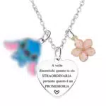 Hgreiwgk Cute Collana Regali Regali Per Figlia Figlio Miglior Amico Regali di Compleanno Bestie Regali di Amicizia