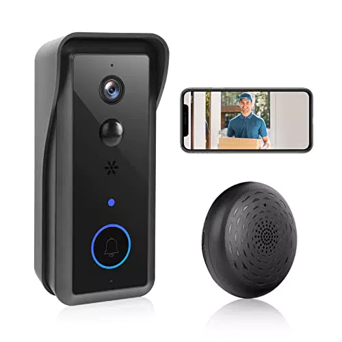 HiGrace Doorbell Camera, Campanello Intelligente con 1080P FHD