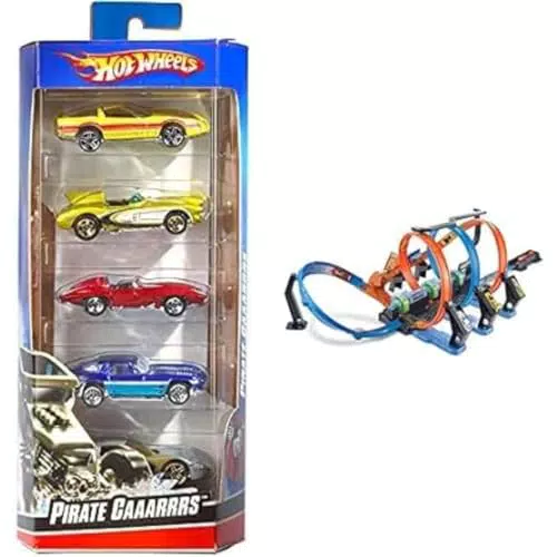 Hot Wheels- Pista Schianti Rotanti Per Macchinine, Giocattolo Per Bambini 4+ Anni
