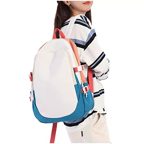 HYC00 Zaino Scuola Superiore Ragazza, Zaino da Scuola Media Ragazzo Zaino Università Leggero Resistente all'acqua College Casual Daypacks