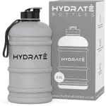 HYDRATE - Borraccia grande da 2, 2 L, per palestra e sport
