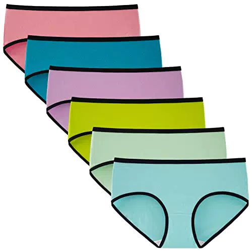 INNERSY Mutande Ragazza 14 Anni Cotone Slip 12 16 13 10 Culotte Sporttive Mutandine Pacco da 6