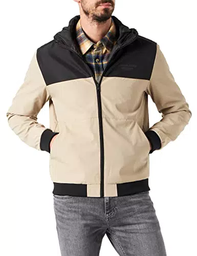 JACK & JONES Jacket Hooded Crockery S Crockery