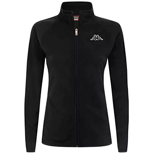 Kappa Logo VAVAUX Slim, Giacca Donna, Black-White