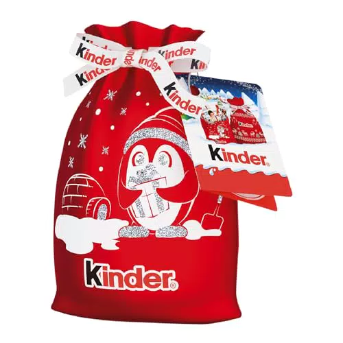 Kinder Happy Snack Sacco Rosso - 13 Snack Dolci al Cioccolato Assortiti