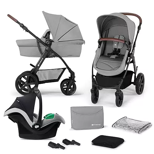 Kinderkraft MOOV CT Trio passeggino neonati 3 in 1 fino 26 kg
