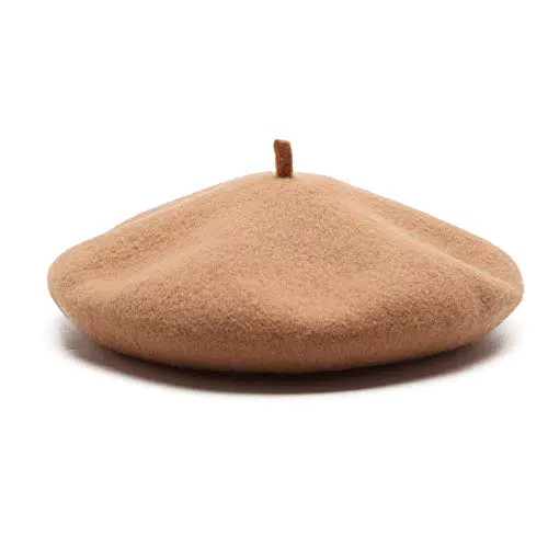 KONO Berretto Donna, Francese Classico Cappello Invernali Cappelli in Misto Lana per Donna