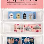 Legami - Segnapagina Adesivi, 7x8, 4 cm, 30 Foglietti Adesivi per Colore