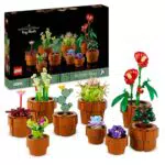 LEGO 10329 Icons Piantine, Set Collezione Botanica con Fiori Artificiali in Vaso Color Terracotta da Costruire