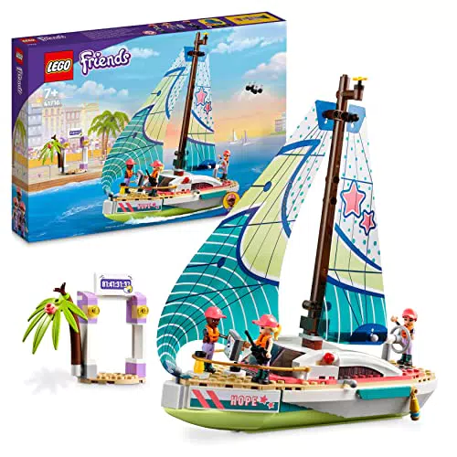 LEGO 41716 Friends L’Avventura in Barca a Vela di Stephanie