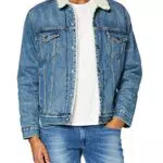 Levi's Type 3 Sherpa Trucker Giacca, Fable