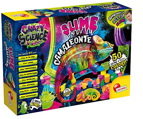 Lisciani Giochi - Crazy Science Dottor Slime Camaleonte Tutti Colori