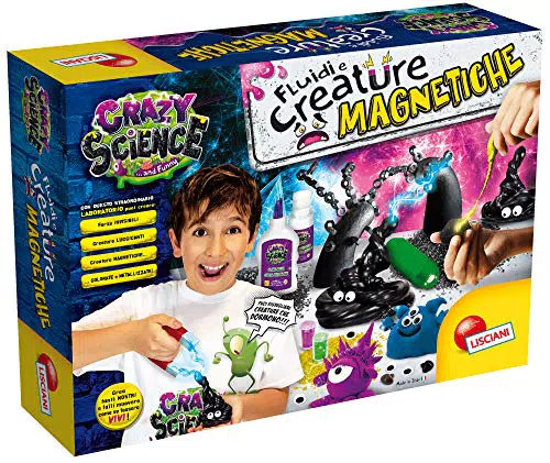 Lisciani Giochi- Crazy Science Laboratorio dei Fluidi e delle Creature Magnetiche