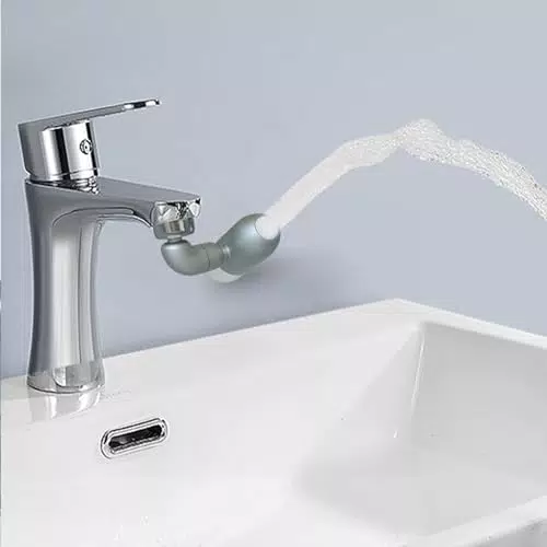 LORESJOY Aeratore per rubinetto, aeratore con prolunga rotante a 1080°