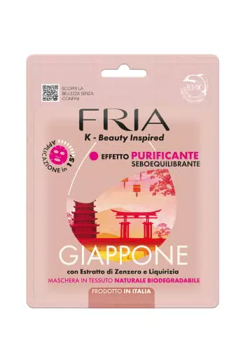 Maschera Viso Giappone Effetto Purificante - Con Estratto di Zenzero