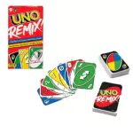 Mattel Games- UNO Versione REMIX, Personalizza le Carte e Vinci