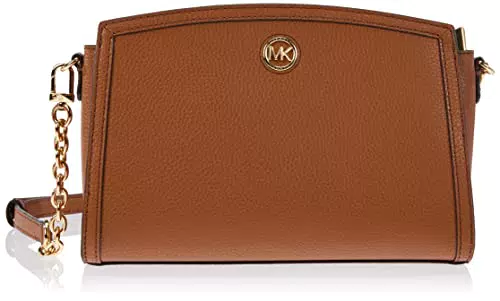 Michael Kors Chantal LG EW XBODY, Borsa Donna, Luggage