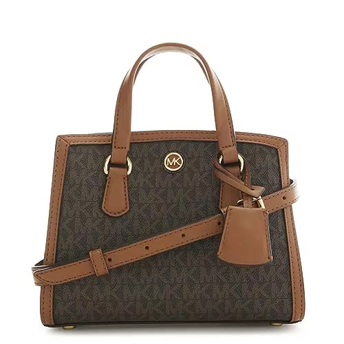 Michael Kors Chantal XS Handbag, Borsa Donna, BRN/Acorn