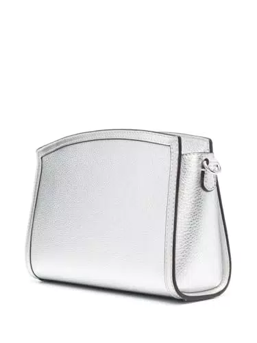 Michael Kors LG EW XBODY, Borsa Donna, Silver, Unica