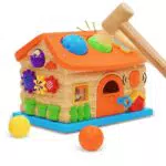 Montessori Giocattoli a partire da 1 anno Cubo attività Montessori Forma Sorter Giocattolo Giocattolo Educativo per Bambini 1 2 3