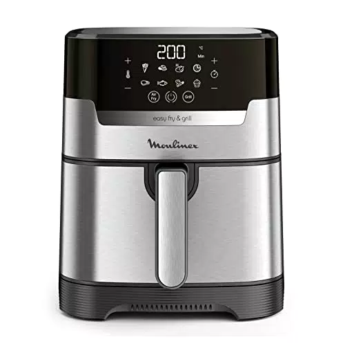 Moulinex Friggitrice ad Aria 2 in 1, 4, 2 Litri, Easy Fry & Grill