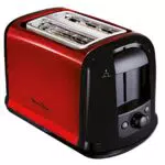 Moulinex Subito Tostapane, Rosso/Nero