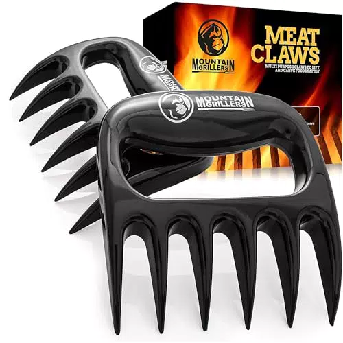 Mountain Grillers Artigli Carne Per BBQ - Carne Perfettamente Sminuzzata - Artigli Per Pulled Pork - Ideale Accessorio Per BBQ